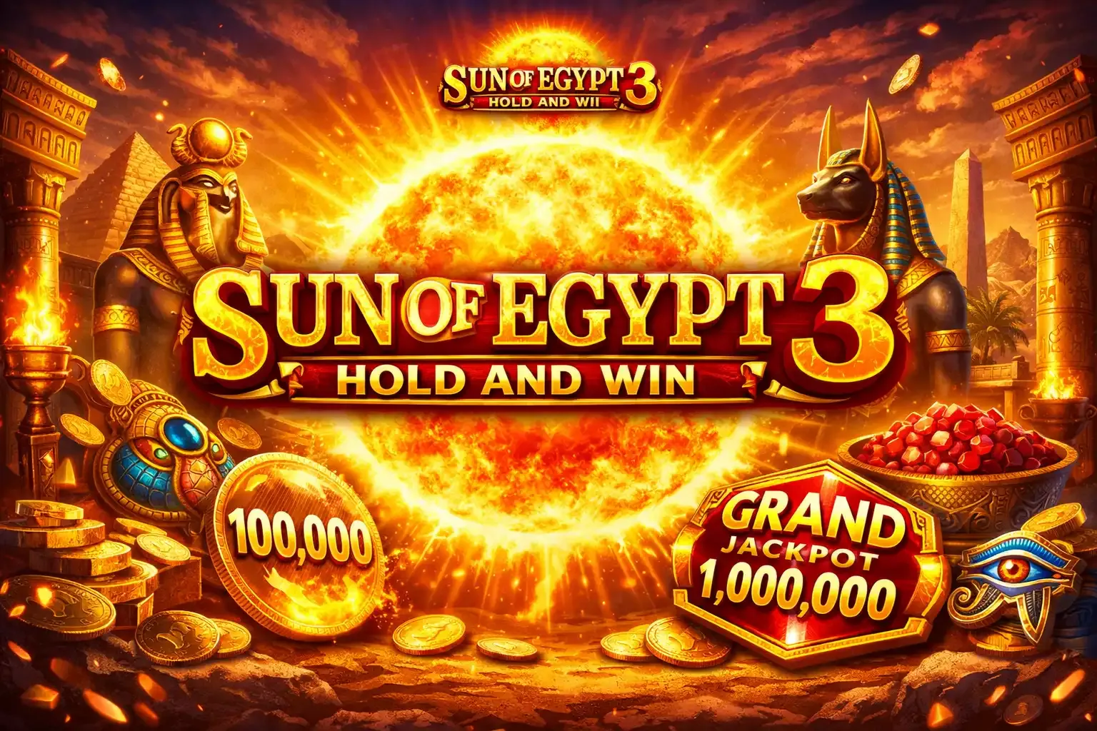 До 70 фриспин Egypt 3 нұсқасына